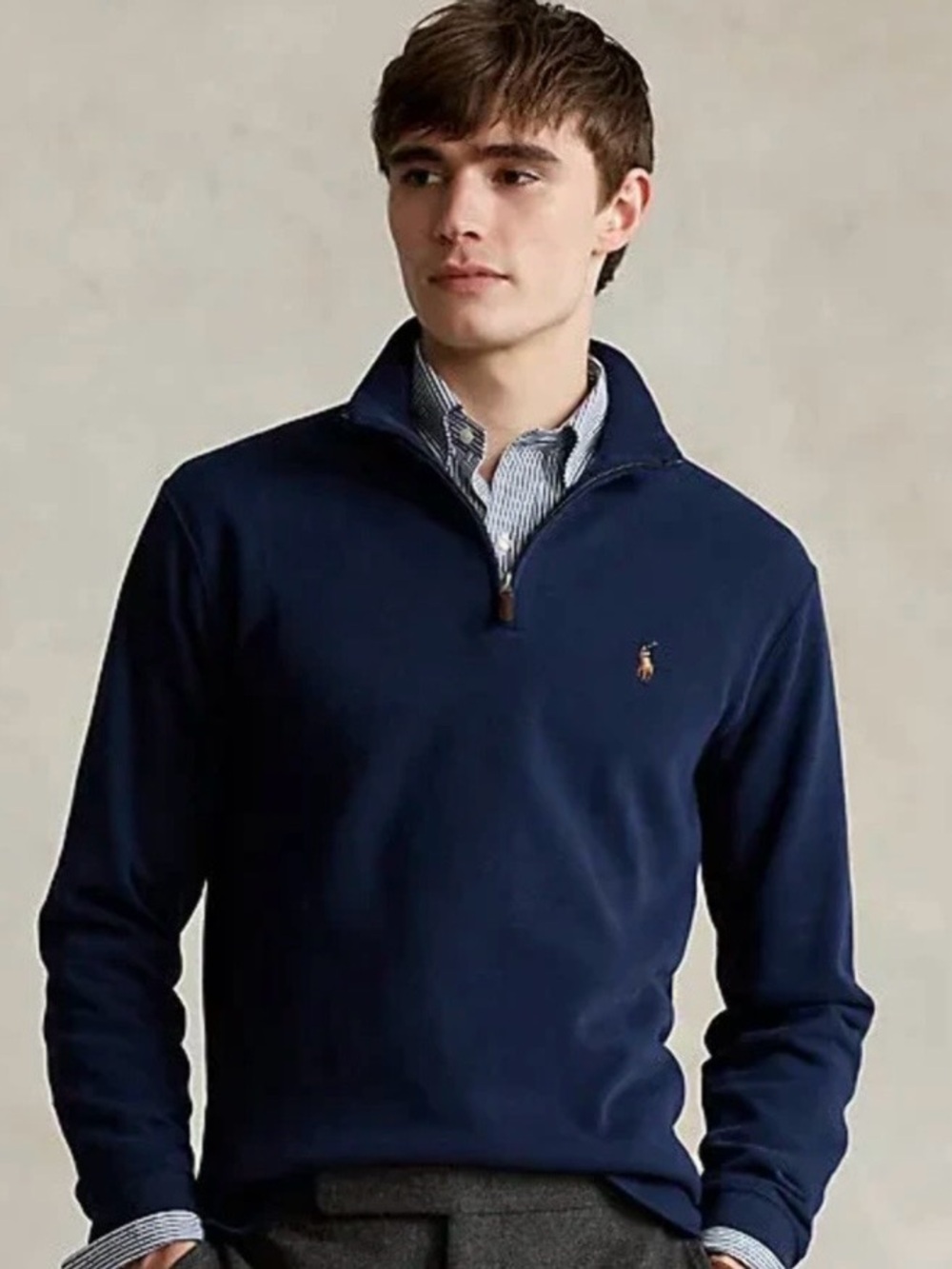 Polo Ralph Lauren Estate Rib Quarter Zip Pullover